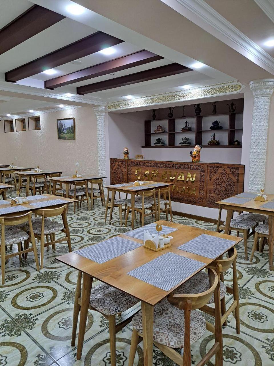 Caravan Plaza Inn Boutique Buchara Exterior foto
