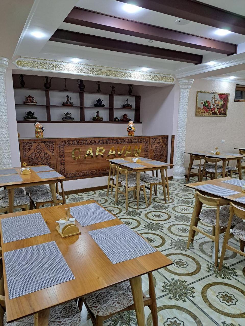 Caravan Plaza Inn Boutique Buchara Exterior foto