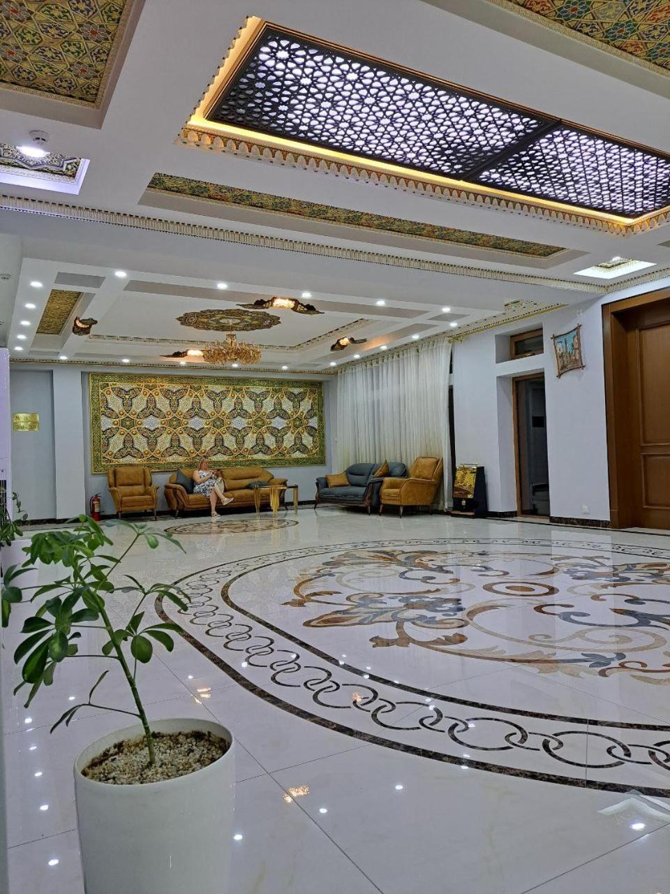 Caravan Plaza Inn Boutique Buchara Exterior foto