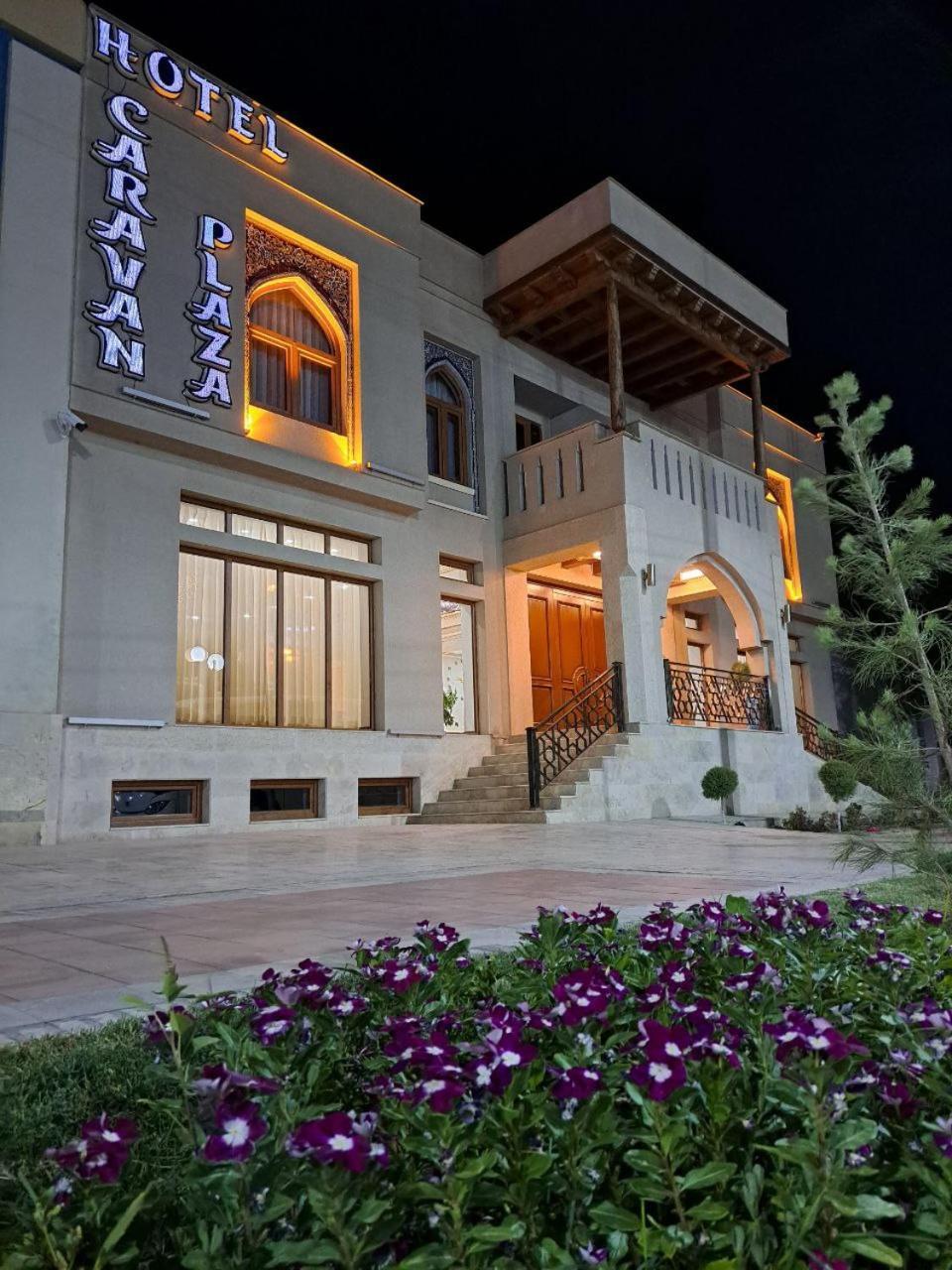 Caravan Plaza Inn Boutique Buchara Exterior foto